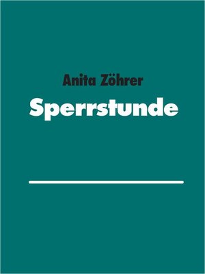 cover image of Sperrstunde